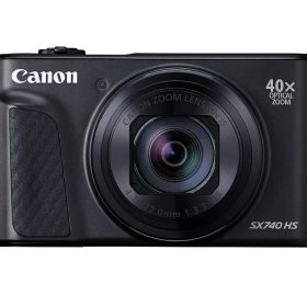 【新品】【即納】Canon コンパクトデジタルカメラ PowerShot SX740 HS ブラック 光学40倍ズーム/4K動画/Wi-Fi対応 PSSX740HSBK デジタルカメラ デジカメ