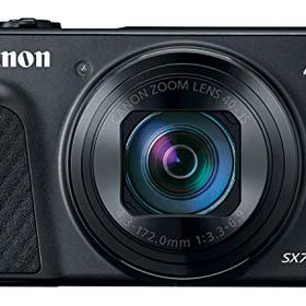 【中古】【非常に良い】Canon コンパクトデジタルカメラ PowerShot SX740 HS ブラック 光学40倍ズーム/4K動画/Wi-Fi対応 PSSX740HSBK