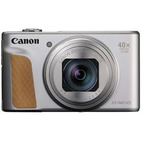 【新品】【即納】Canon コンパクトデジタルカメラ PowerShot SX740 HS シルバー 光学40倍ズーム/4K動画/Wi-Fi対応 PSSX740HSSL デジタルカメラ デジカメ