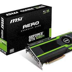 【中古】【39shop】MSI★ビデオグラフィックカード GTX 1080 TI AERO 11G OC（非常に良い）