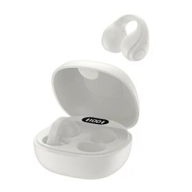 GREEN HOUSE｜グリーンハウス オープンイヤーワイヤレスイヤホン イヤーカフタイプ ホワイト GH-OWSB-WH [ワイヤレス(左右分離) /Bluetooth対応]