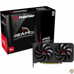 【5日最大2000円クーポン】Power Color AMD Radeon RX9060XT 搭載 グラフィックボード GDDR6 16GB パワーカラー 16G-A