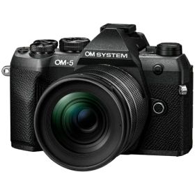 【エントリーで最大全額ポイント還元｜8/11まで】 OM SYSTEM｜オーエムシステム OM-5 Mark II 12-45mm F4.0 PRO レンズキット ミラーレス一眼カメラ ブラック [ズームレンズ]