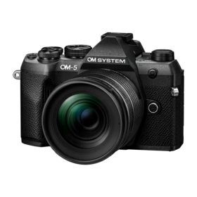 OM SYSTEM OM-5 Mark II BLK ブラック 12-45mm F4.0 PRO レンズキット ミラーレスデジタル一眼カメラ IP53防水防塵対応 OM5MK2L1245KB