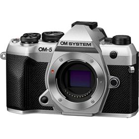 OM SYSTEM ミラーレス一眼カメラ「OM SYSTEM OM-5 Mark II」ボディー（シルバー） OM-5MK2_ボデイ-_SLV