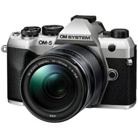 【エントリーで最大2万ポイント当たる｜9/25まで】 OM SYSTEM｜オーエムシステム OM-5 Mark II 14-150mm II レンズキット ミラーレス一眼カメラ シルバー [ズームレンズ]