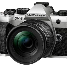 【新品】OM SYSTEM OM-5 Mark II 12-45mm F4.0 PRO レンズキット シルバー