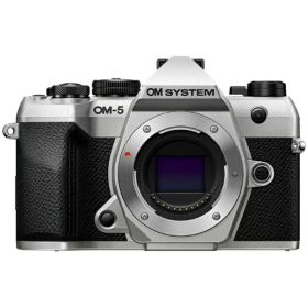 【エントリーで最大2万ポイント当たる｜9/25まで】 OM SYSTEM｜オーエムシステム OM-5 Mark II ミラーレス一眼カメラ シルバー [ボディ単体]