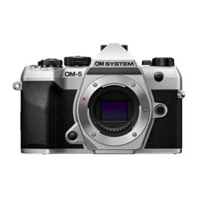 【長期保証付】OM SYSTEM OM-5 Mark II SLV シルバー ボディ ミラーレスデジタル一眼カメラ IP53防水防塵対応 OM5MK2BODYSLV