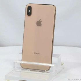 【中古】Apple(アップル) iPhoneXS Max 64GB ゴールド MT6T2J／A SoftBank 【348-ud】