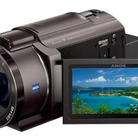 【中古】【1ヶ月保証】 ビデオカメラ ソニー SONY Handycam FDR-AX45A(2022年モデル) ブロンズブラウン 内蔵メモリー64GB 光学ズーム20倍 空間光学手ブレ補正 FDR-AX45A B