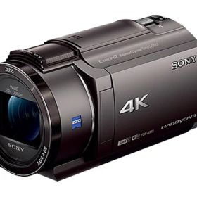 【ポイント10倍】 SONY ビデオカメラ FDR-AX45A (TI) [ブロンズブラウン] [タイプ：ハンディカメラ 画質：4K 撮影時間：160 分 本体重量：510 g 撮像素子：CMOS 1/2.5型 動画有効画素数：829万画素] 【P10倍】