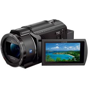 ソニー / 4K / ビデオカメラ / Handycam / FDR-AX45A（2022年モデル） / ブラック / 内蔵メモリー64GB / 光学ズーム20倍 / 空間光学手ブレ補正 / FDR-AX45A B
