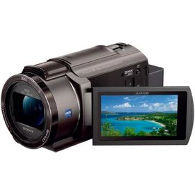 【中古】（新古品） SONY(ソニー) 4K ビデオカメラ Handycam FDR-AX45A(2022年モデル) ブロンズブラウン 内蔵メモリー64GB 光学ズーム20倍 空間光学手ブレ補正 FDR-AX45A TI