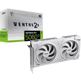 MSI GeForce RTX 5060 Ti 8G VENTUS 2X OC WHITE PLUS グラフィックスボード VD9194