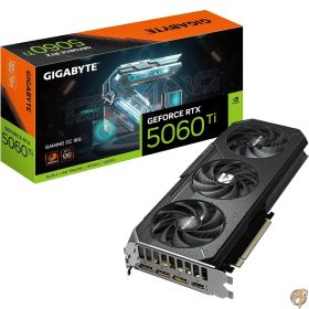 【10日最大2000円クーポン】GIGABYTE GeForce RTX 5060 Ti Gaming OC 16Gグラフィックスカード、16GB 128ビットGDDR7、PCIe 5.0、WINDFORCE冷却システム、GV-N506TGAMING OC-16GD ビデオカード。