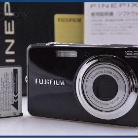 富士フイルム FUJIFILM FinePix J30 3X 元箱、バッテリー、取扱説明書付属 同梱無料 #ks665