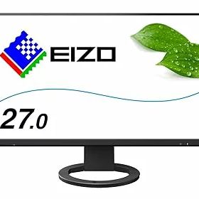 【中古】(良い)EIZO 27.0型フレームレスモニターFlexScan EV2760-BK(2560×1440/アンチグレアIPS/疲れ目軽減/ブラック/5 The warranty is valid only in Japan)