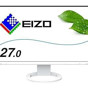 【中古】EIZO 27.0型フレームレスモニターFlexScan EV2760-WT(2560×1440/アンチグレアIPS/疲れ目軽減/ホワイト/5 The warranty is valid only in Japan)