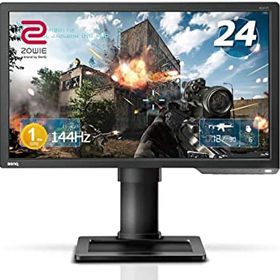 【中古-非常に良い】BenQ ゲーミングモニター 24インチ 144Hz 1ms ブルーライト軽減 ZOWIE XL2411P フルHD HDMI DisplayPort DVI端子 ディスプレイ