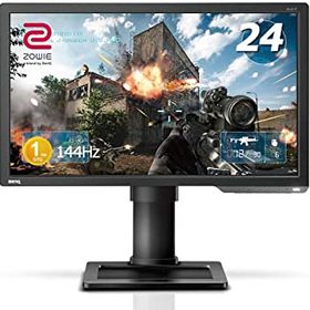 【中古】【39shop】BenQ★ゲーミングモニター 24インチ 144Hz 1ms ブルーライト軽減 ZOWIE XL2411P フルHD HDMI DisplayPort DVI端子 ディスプレイ（良い）