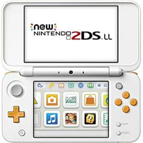 【お買い物マラソン！ポイント5倍★8/11 01：59まで】 新品3DS本体 Newニンテンドー2DS LL ホワイト×オレンジ◇