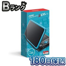 【中古】 整備済み品 任天堂 Newニンテンドー2DS LL ブラック×ターコイズ 本体 JAN-S-BAAA 2DSLL 3DSソフト対応 SDカードフォーマット済 徹底除菌清掃済 高品質 送料無料 翌日配送 中古 2DSLL ニュウ