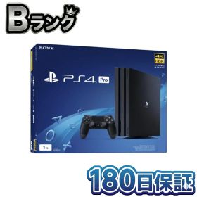 【中古】 整備済み品 SONY PS4 Pro ジェット・ブラック 1TB CUH-7000BB01 本体 プレステ4 プロ 4K対応 徹底除菌清掃済 高品質 送料無料 翌日配送 動作確認済 プレイステーション4 PS4 プレステ4プロ 中