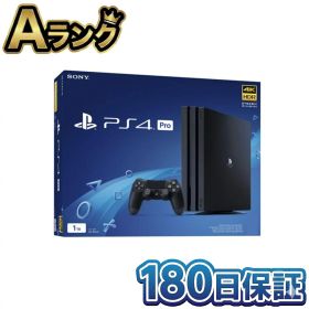 【中古】 整備済み品 SONY PlayStation4 Pro ジェット・ブラック 1TB CUH-7100BB01 本体 PS4 プレステ4 プレイステーション4 プロ 4K HDR 高画質 厳格検品 除菌清掃済 送料無料 翌日配送 中古 180日保証