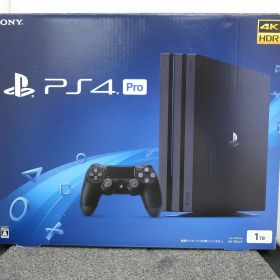 【8/4(火)20時〜全品ポイント10倍！要エントリー】SONY PlayStation4 Pro CUH-7100B B01 ジェットブラック【中古】