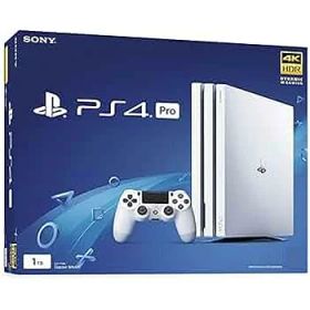 【中古】(非常に良い)【整備済み品】 SONY PlayStation 4 Pro グレイシャー・ホワイト 1TB CUH-7200BB02 (整備済み品)