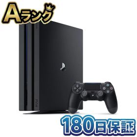 【中古】 整備済み品 SONY PlayStation 4 Pro ジェット・ブラック 2TB CUH-7200CB01 PS4 プレステ4 プロ 本体 4K HDR 高画質 徹底除菌清掃済 高品質 超大容量 ゲーム機 送料無料 翌日配送 中古 ぷれすて4 180日保証