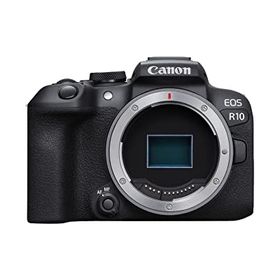 Canon EOS R10 (本体のみ) ミラーレスVlogカメラ 24.2MP 4K動画 DIGIC X イメージプロセッサー 高速撮影 被写