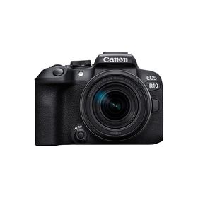 Canon ミラーレス一眼カメラ EOS R10 レンズキット(RF-S18-150)ブラック/APS-C/EOSR10-18150ISSTMLK