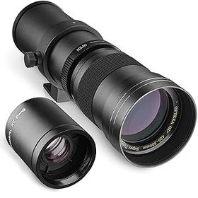 【中古】【39shop】Opteka★420 ? 1600 mm f / 8.3 HD望遠ズームレンズfor Nikon d4s , d4 , d3 X , DF , d810 , d800 , d750 , d610 , d600 , d7100 , d7000 , d550（良い）