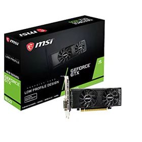 【中古】【非常に良い】MSI GeForce GTX 1650 4GT LP グラフィックスボード VD6989