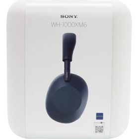 【SONY】【未使用品】ソニー『ワイヤレスノイズキャンセリングステレオヘッドセット / ミッドナイトブルー』WH-1000XM6(L) 2025年 音響機器 1週間保証【中古】