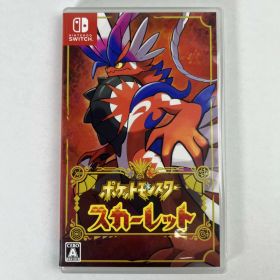 【中古品】 ポケットモンスター スカーレット Nintendo Switch ニンテンドースイッチ ポケモン 表紙水濡れあり [CERO区分_A / 全年齢対象商品] 260528-io-65-fuz 万代Net店
