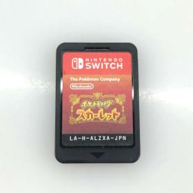 【中古】 【Nintendo Switch】ニンテンドースイッチ ソフトのみ 「ポケットモンスター スカーレット」＊起動のみ確認＊ 05w20463 【館林店】
