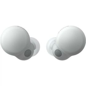ソニー ワイヤレス イヤホン 左右分離 ノイズキャンセリング IPX4 最大30時間 USB-C LinkBuds S WF-LS900NWC ホワイト系