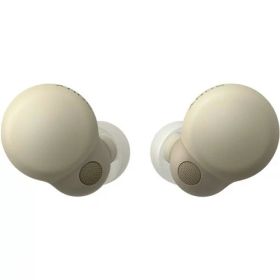 ソニー ワイヤレス イヤホン 左右分離 ノイズキャンセリング IPX4 最大30時間 USB-C LinkBuds S WF-LS900NCC ベージュ系