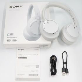 【ポイント20倍：8月3日20時00分から8月11日01時59分まで】 [中古] ソニー ワイヤレスノイズキャンセリングヘッドホン WH-CH720N wh-ch720n-w[可(C)]