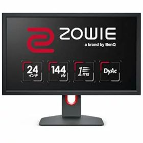 【中古】【39shop】ベンキュージャパン★BenQ ZOWIE XL2411K ゲーミングモニター 24インチFull HDTN144Hz1msDyAc小さめ台座OSDメニュー指一本で高さ調整（良い）