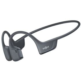 ショックス ワイヤレス 骨伝導イヤホン IP55 最大12時間 USB-C OpenRun Pro2 SKZ-EP-000030 ブラック系