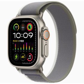 【新品】ネットワーク利用制限SBM△×判定 Apple Watch Ultra 2 GPS+Cellularモデル 49mm MRF43J/A [ グリーン/グレイトレイルループ M/L ]