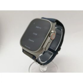 【中古】Apple Apple Watch Ultra2 49mm Cellular チタニウムケース/ブルーアルパインループ(M) MREP3J/A【神保町】保証期間1ヶ月【ランクB】