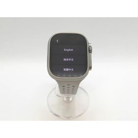 【中古】Apple Apple Watch Ultra2 49mm Cellular チタニウムケース/ブルー/ブラックトレイルループ(S/M) MRF53J/A【高崎モントレー】保証期間1ヶ月【ランクA】