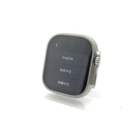 【中古】Apple Apple Watch Ultra2 49mm Cellular チタニウムケース/ブルー/ブラックトレイルループ(M/L) MRF63J/A【秋葉5号】保証期間1ヶ月【ランクA】
