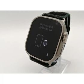 【中古】Apple Apple Watch Ultra2 49mm Cellular チタニウムケース/ブルー/ブラックトレイルループ(M/L) MRF63J/A【小倉駅前】保証期間1ヶ月【ランクA】