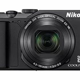 【中古】【39shop】Nikon★デジタルカメラ COOLPIX A900 光学35倍ズーム 2029万画素 ブラック A900BK（良い）